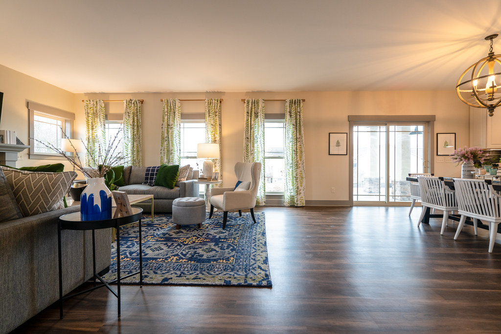 Kinston II Homestead at Hartland Model Center Wayne Homes