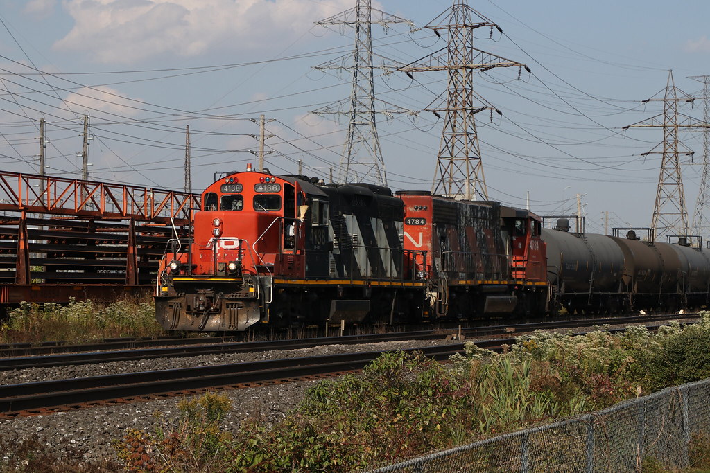 CN 554 at Aldershot East CN 554 returns to Aldershot with … Flickr