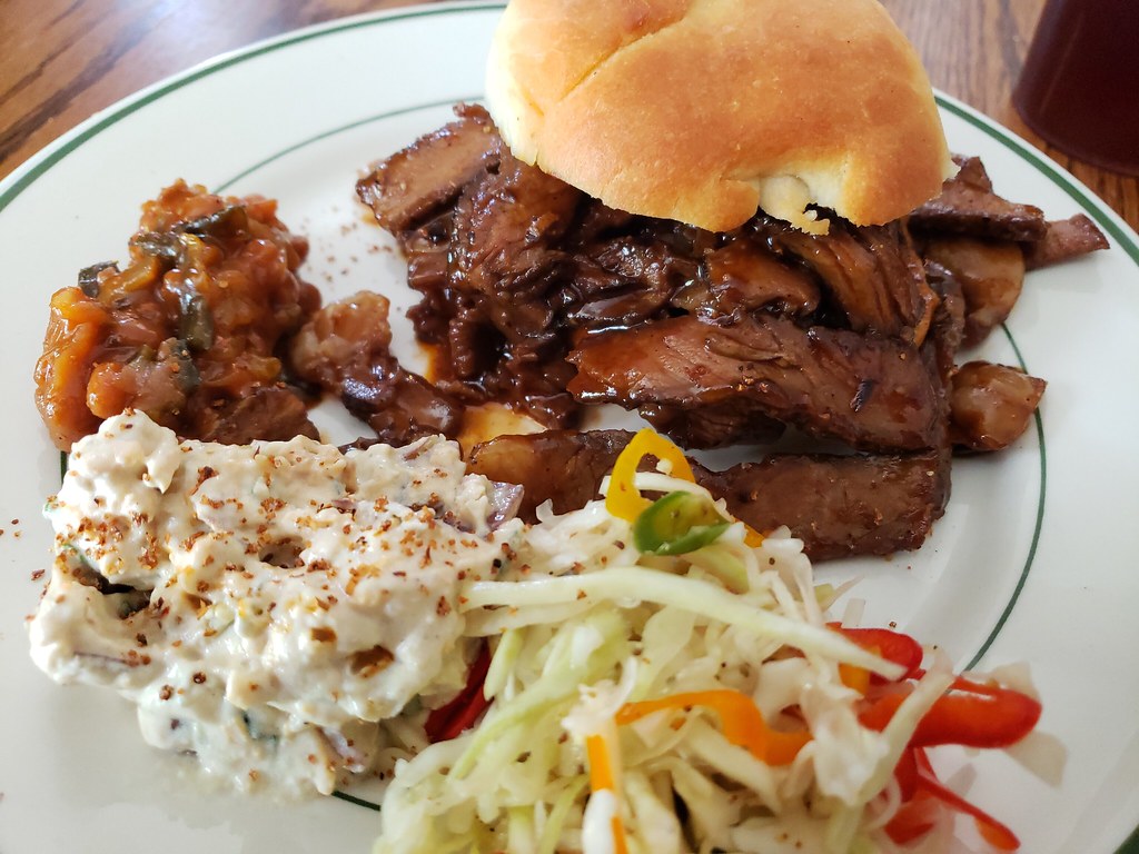 roast beef in bbq sauce jeffreyw Flickr