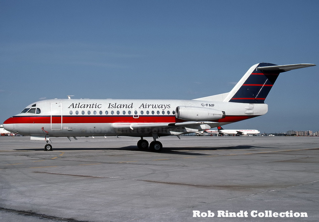 Atlantic Island Airways Fokker F281000 CFAIF Kodachrome… Flickr