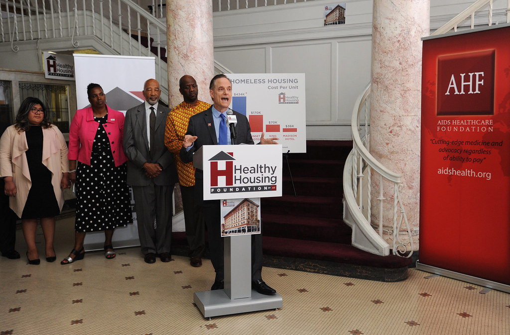 AIDS Healthcare Foundation Press Conference in Los Angeles… Flickr