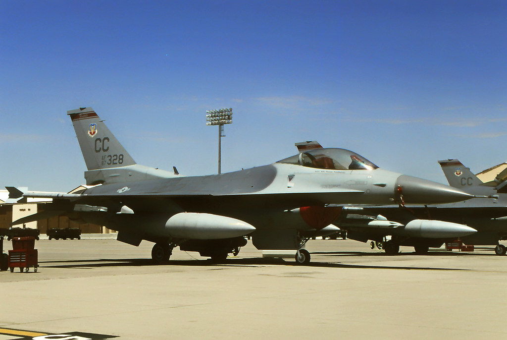 870328 CC F16C. 27 FW / 522 FS. Canon AFB, New Mexico. A… Flickr