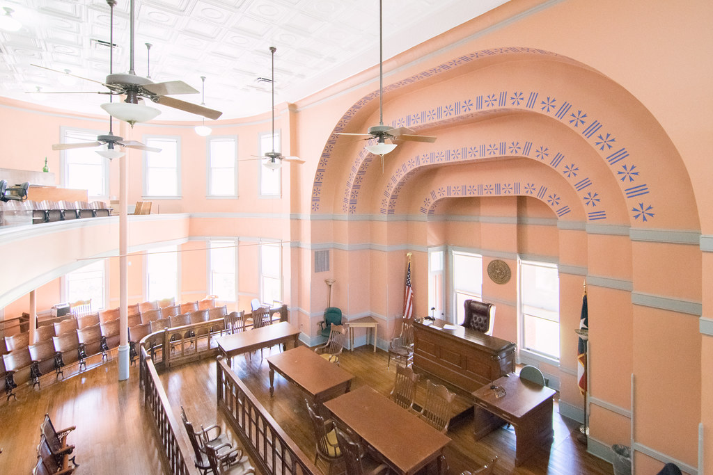 Lee County Courthouse, Giddings, Texas 1805081220 Courtroo… Patrick