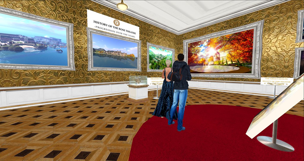 Angel Manor Art Galley Visit this location in Second Life Flickr