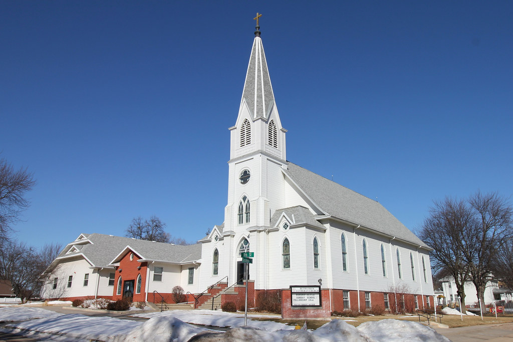Elevation of 7th St, Ithaca, NE, USA Topographic Map Altitude Map