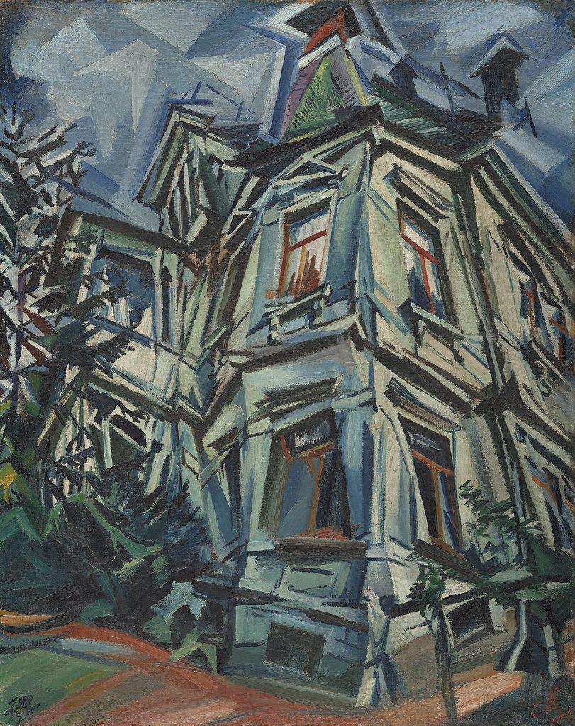 Ludwig Meidner The Corner House (Villa Kochmann, Dresden… Flickr