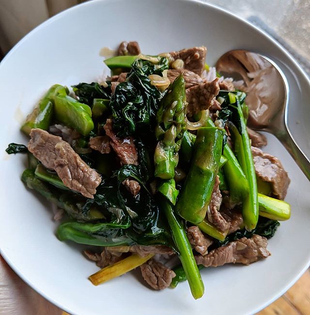 Stir Fry Beef With Kailan Recipe