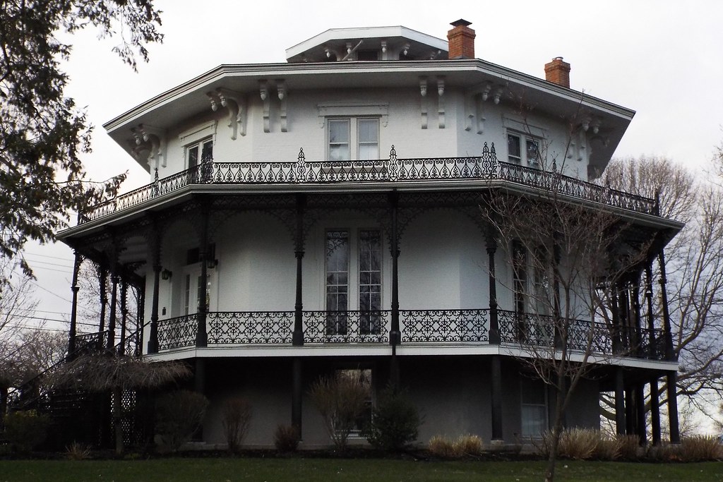 THE OCTAGON HOUSE IN GENEVA, NEW YORK We are always on the… Flickr