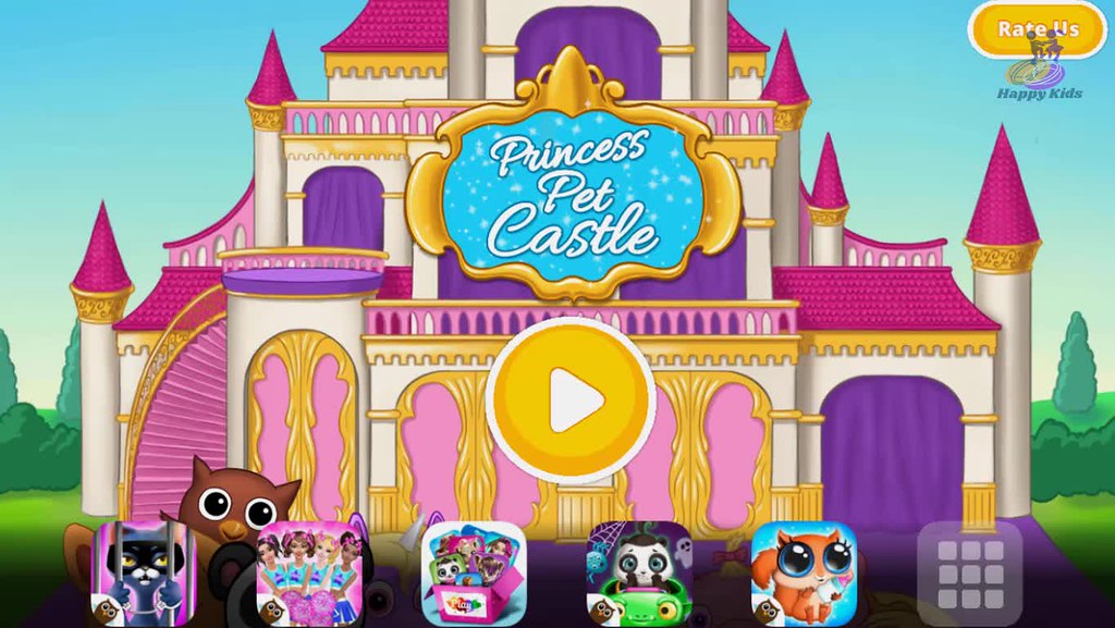 Fun Baby Care Kids Game Princess Pet Castle Makeover S… Flickr