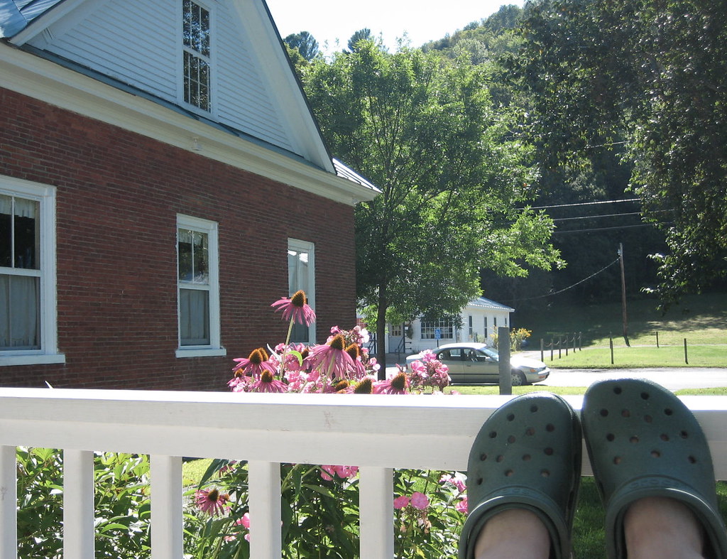 Tunbridge Library porch jessamyn west Flickr