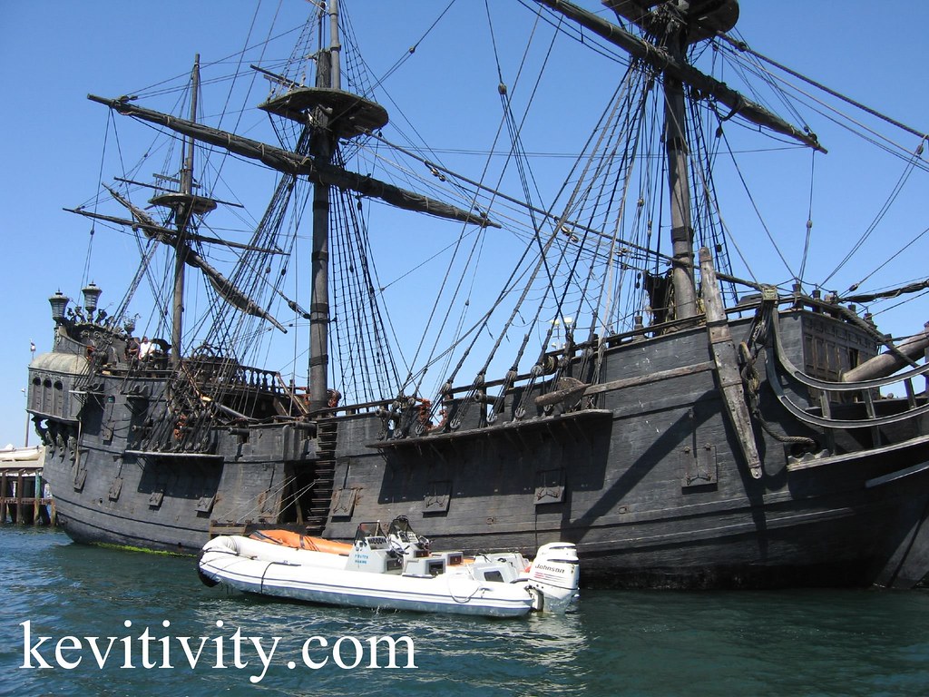 The Black Pearl, LA California Whilst sailing out of San P… Flickr