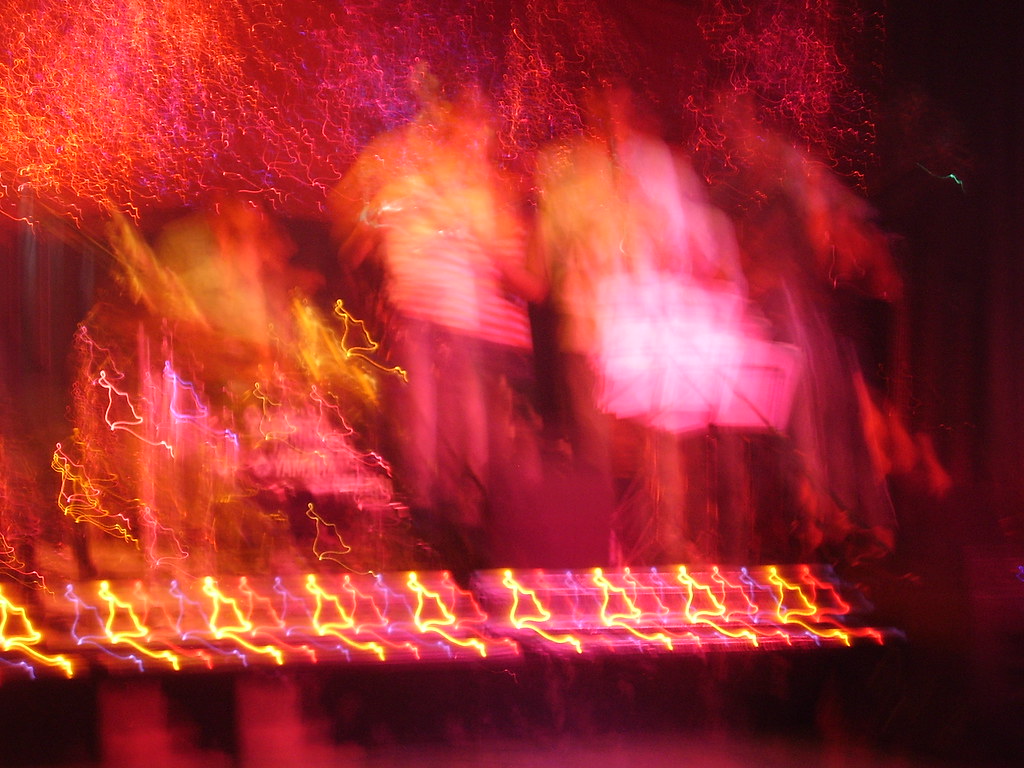 Band blurred at the Polish club hapus Flickr