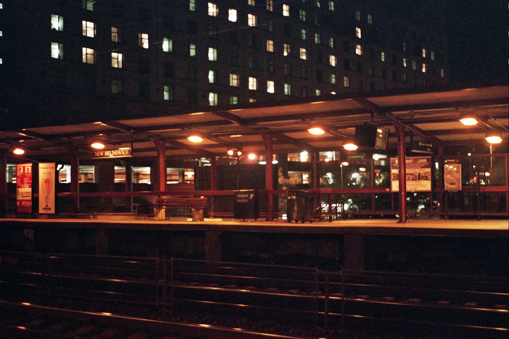 New Brunswick Train station I like how the building behind… Flickr