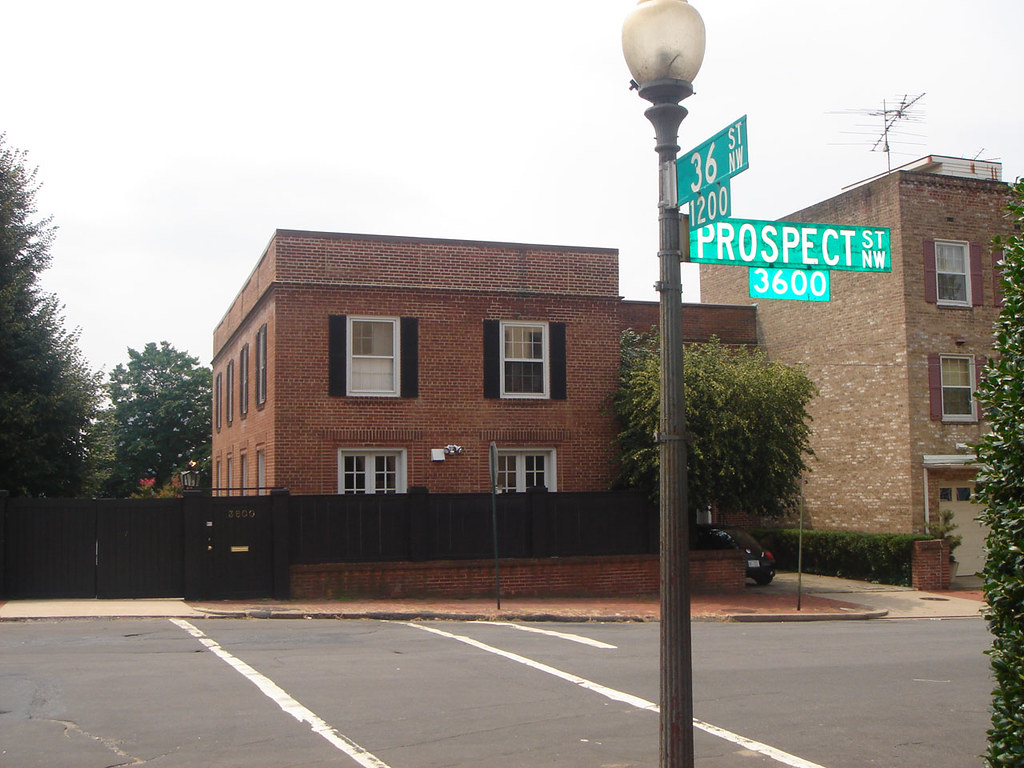 The "Exorcist House," 3600 Prospect Street, the… Flickr