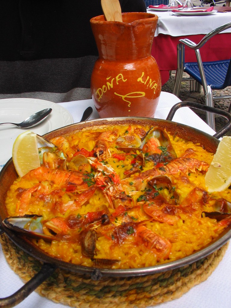 Paella and sangria in Sevilla Spain This was a wonderful… Flickr