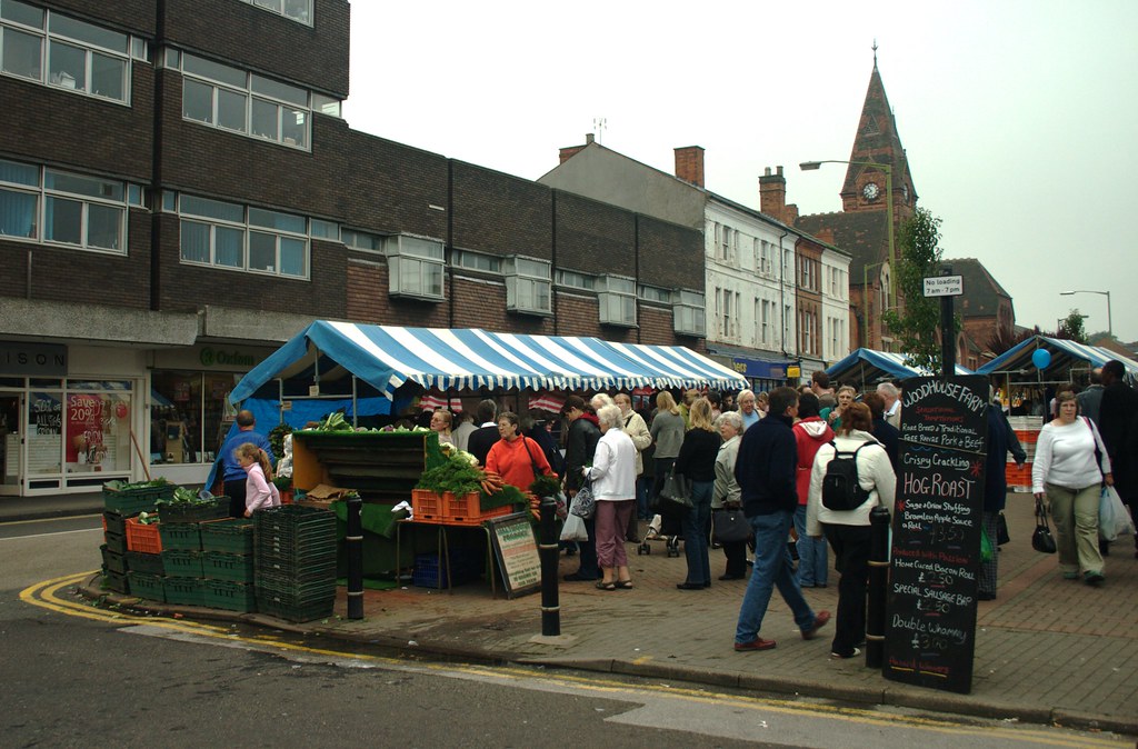 Harborne Farmers' Market I love the queuing here... a very… Flickr