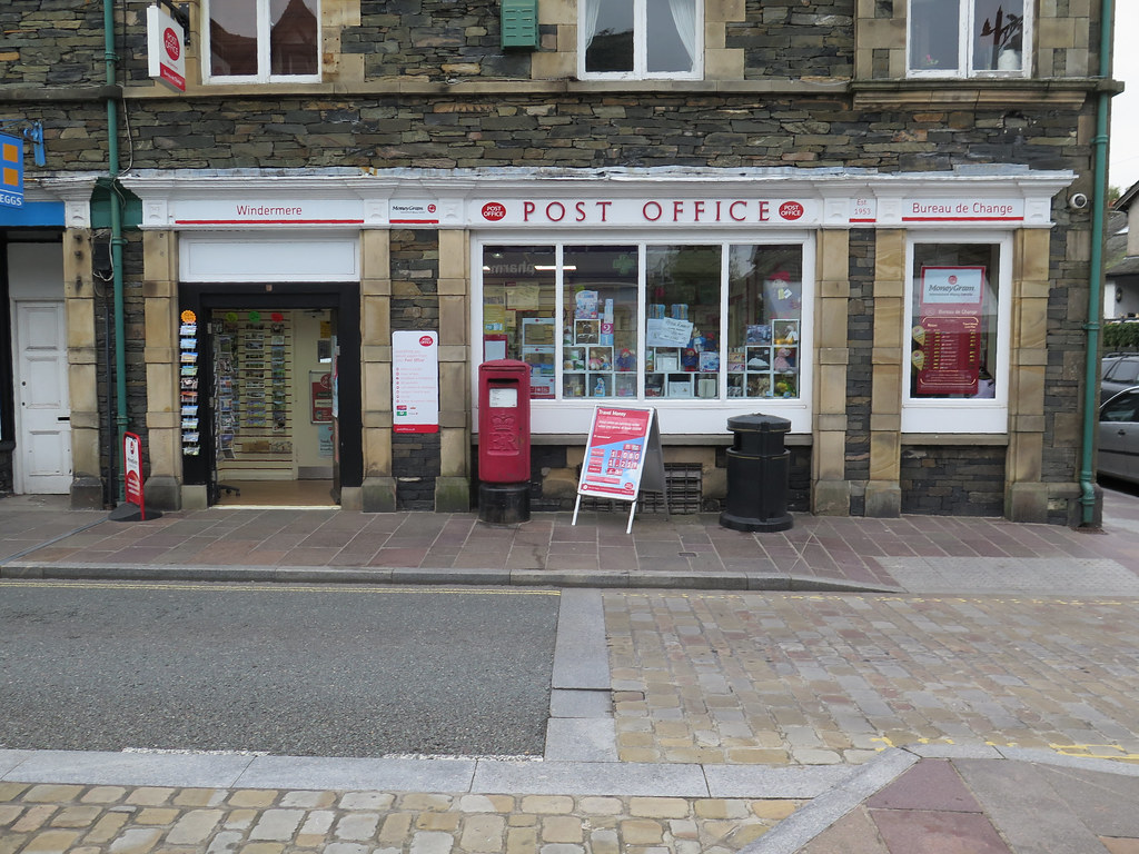 Windermere Post Office, Cumbria, England Traditional Post … Flickr