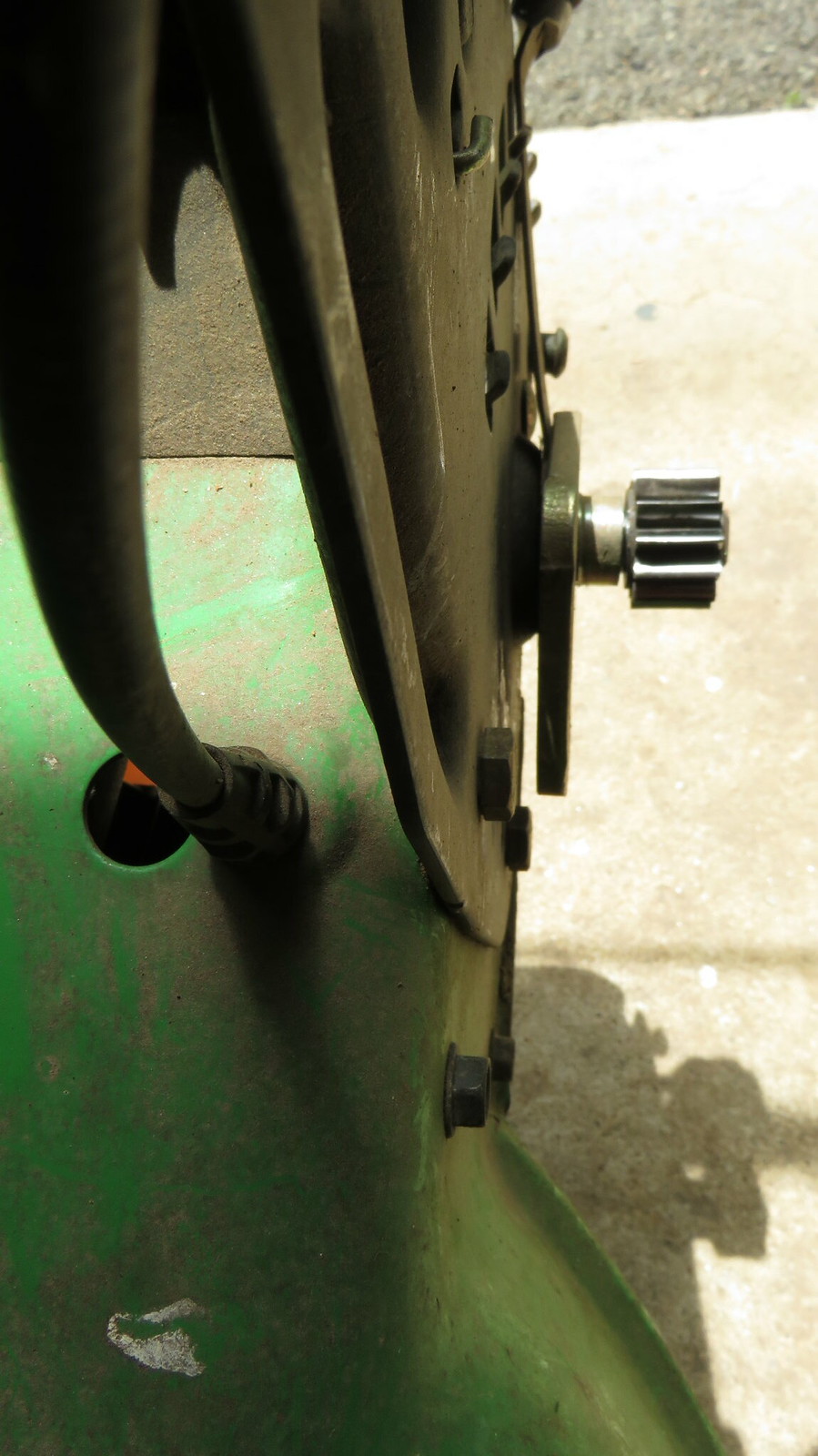 Wheel Grinding Fix and Cable Repair For Self Propelled Mower Flickr