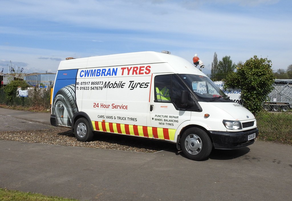 Advertising Van, Grange Road, Cwmbran 30 April 2018 Flickr