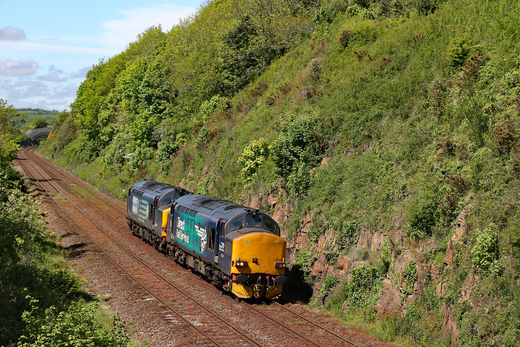 37218 + 37259 Wearde Quay, Saltash. Direct Rail Services… Flickr