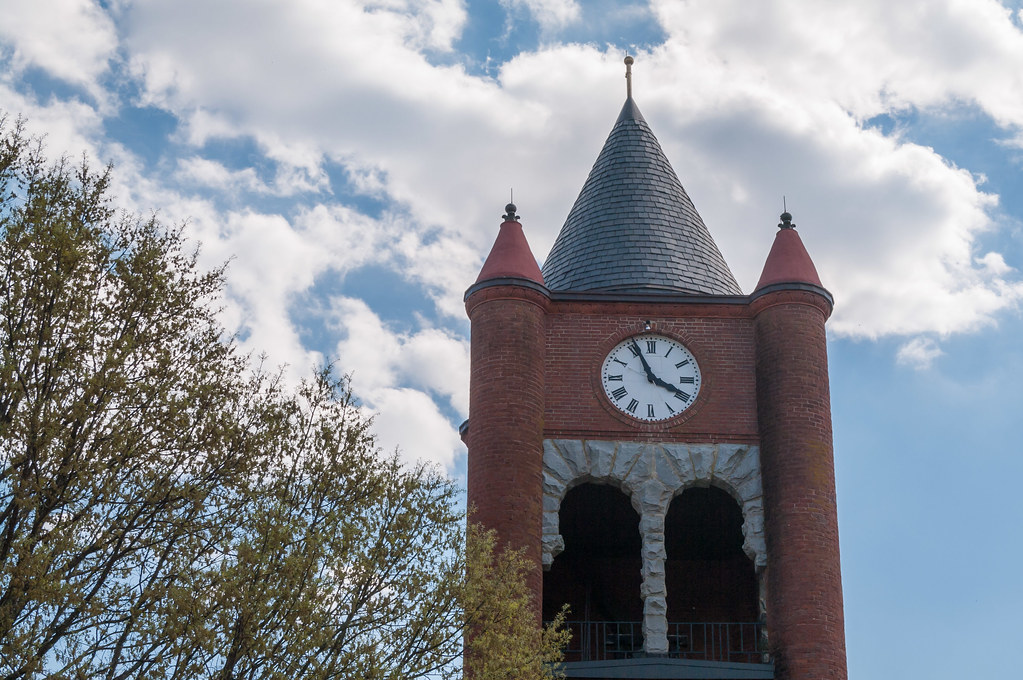 Oglethorpe County Courthouse Clock in Lexington, Flickr