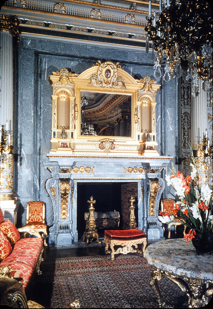 The Music Room Fireplace, The Breakers Gift shop bought sl… Flickr