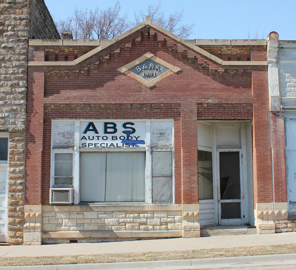 Bank Building Havensville, KS Tom McLaughlin Flickr