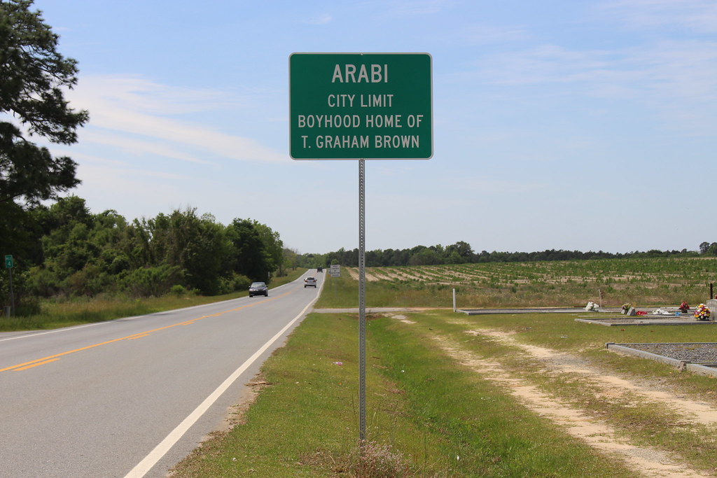 Arabi city limit, US41SB Arabi, Crisp County, Flickr