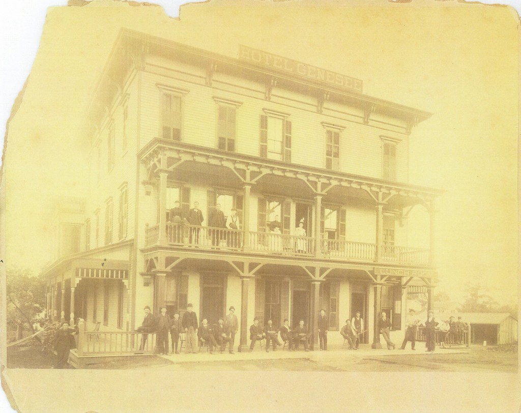 Genesee Hotel This hotel was located right on the Erie Rai… Flickr
