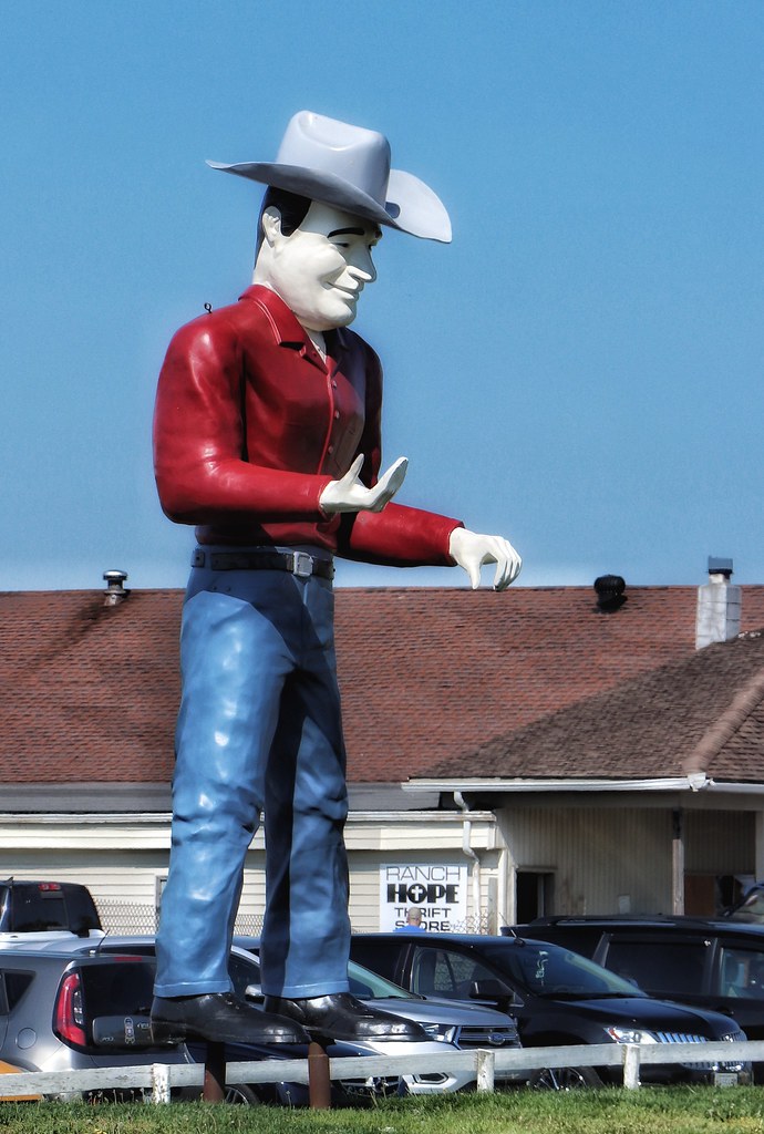 Big Tall Cowboy Cowtown Rodeo, Woodstown NJ Edited on iPad… Flickr