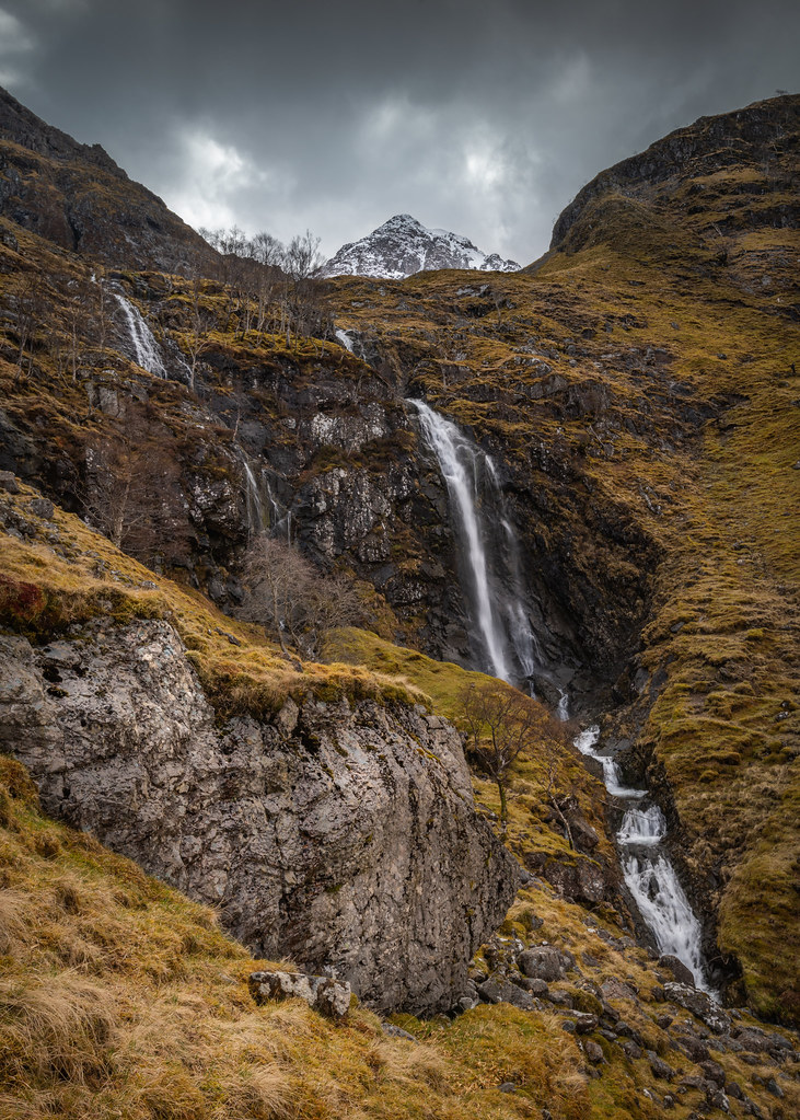 Waterfall in Glencoe, Scotland Graham Kirkham Flickr