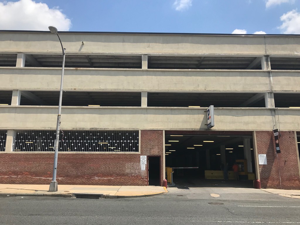 Greene Street entrance, Lexington Market Parking Garage, 5… Flickr