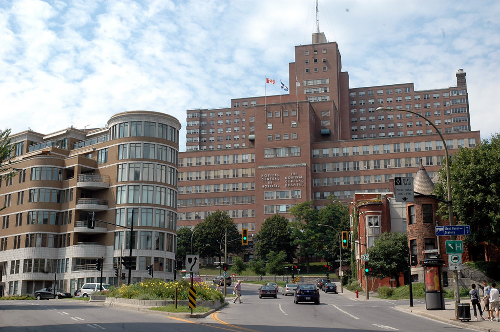 Montreal General Hospital One of the city's largest hospit… Flickr