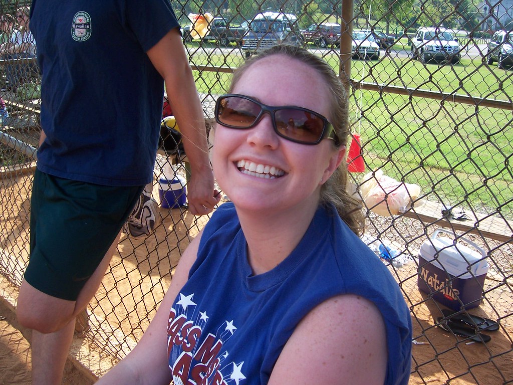 Birmingham Kickball Miss Woohoo and Team Suck Ass 9/06 Kat Flickr