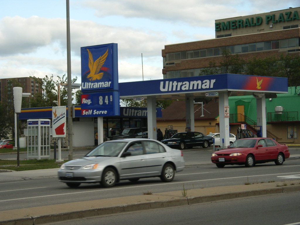 The Merivale Ultramar gas station in Nepean. I've already … Flickr