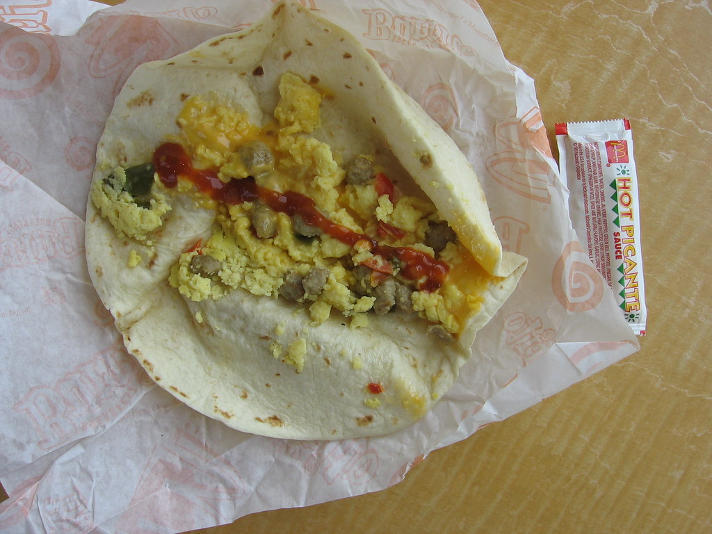 Breakfast Burrito at McDonald's 3 iirraa Flickr