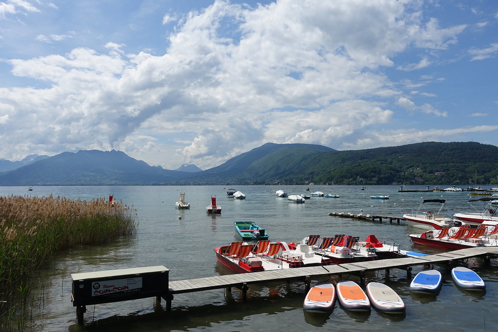 Pedal boat Lake Annecy Petit Port AnnecyleVieux Flickr