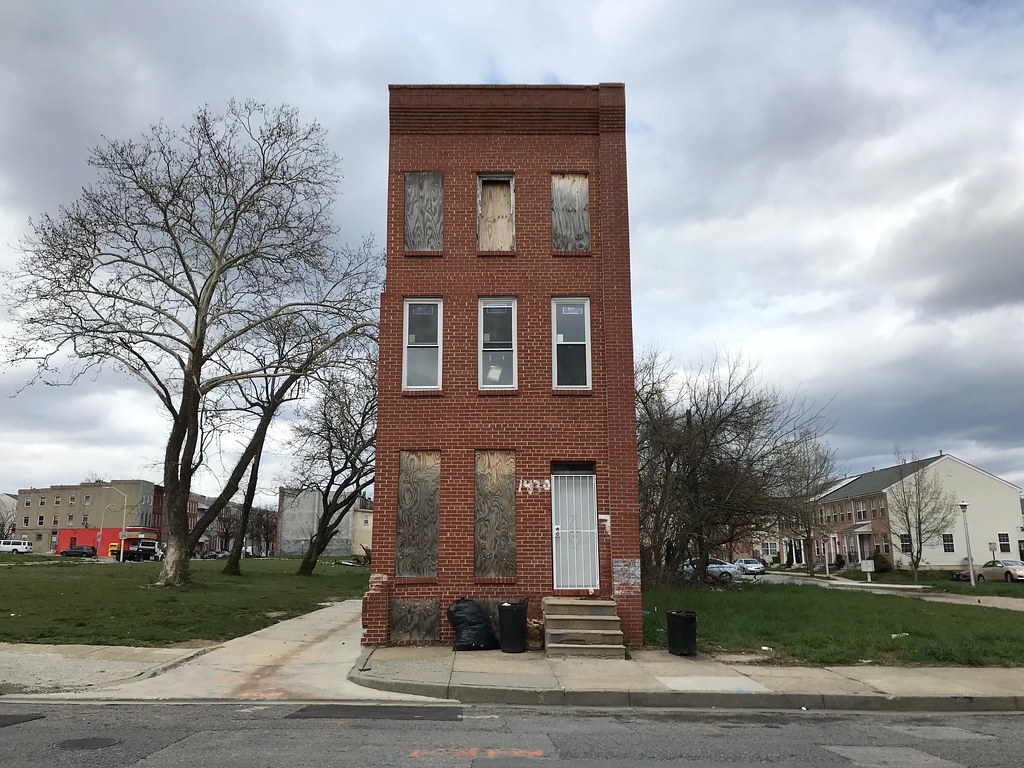 Rowhouse, 1430 W. Mosher Street, Baltimore, MD 21217 Flickr