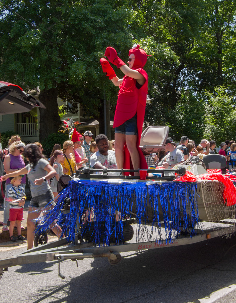 Crayfish float Inman Park Festival Atlanta (Inman Park), G… Flickr