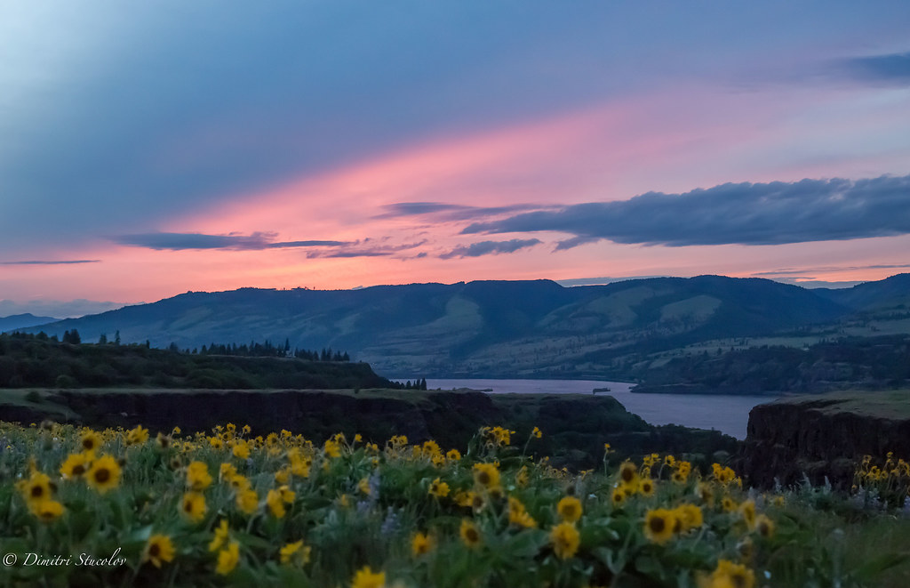 Rowena sunset My first trip to Rowena Crest. This place is… Flickr