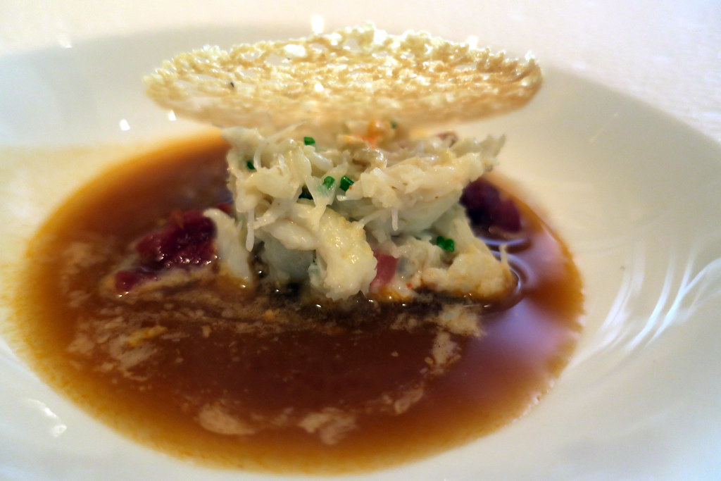NYC Le Bernardin Crab The second course in the Le Berna… Flickr