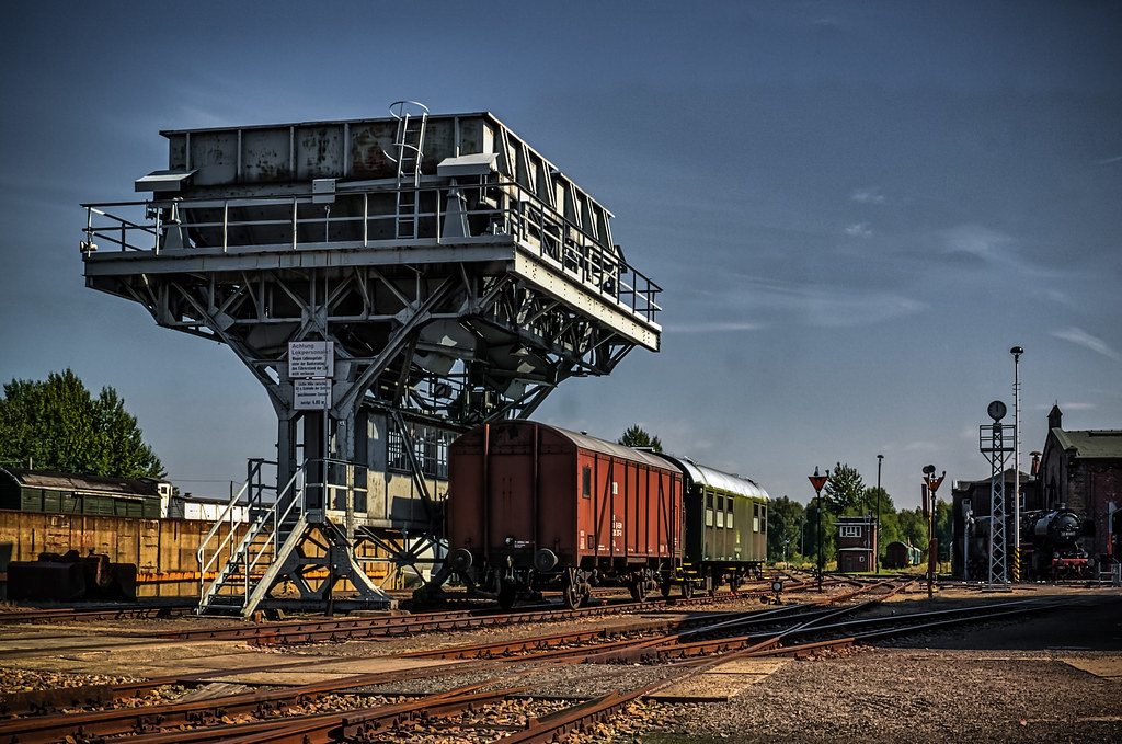 old coaling station for steam Peters HDR hobby pictures