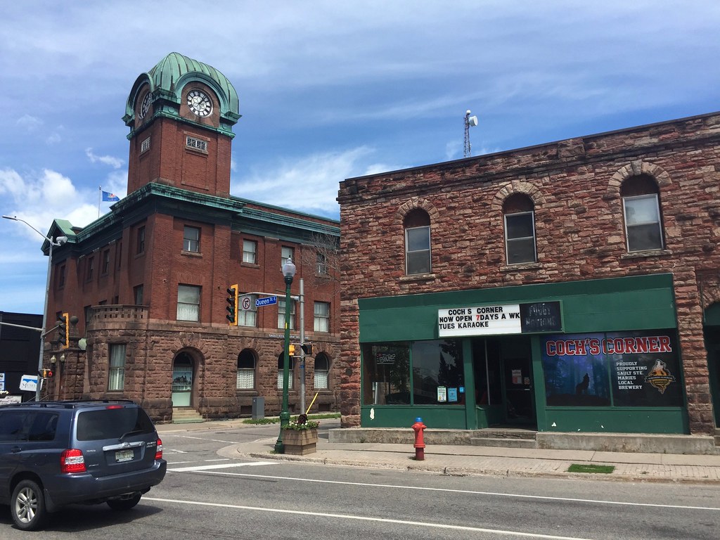 Queen Street, Sault Ste. Marie, ON The old Sault Ste. Mari… Flickr
