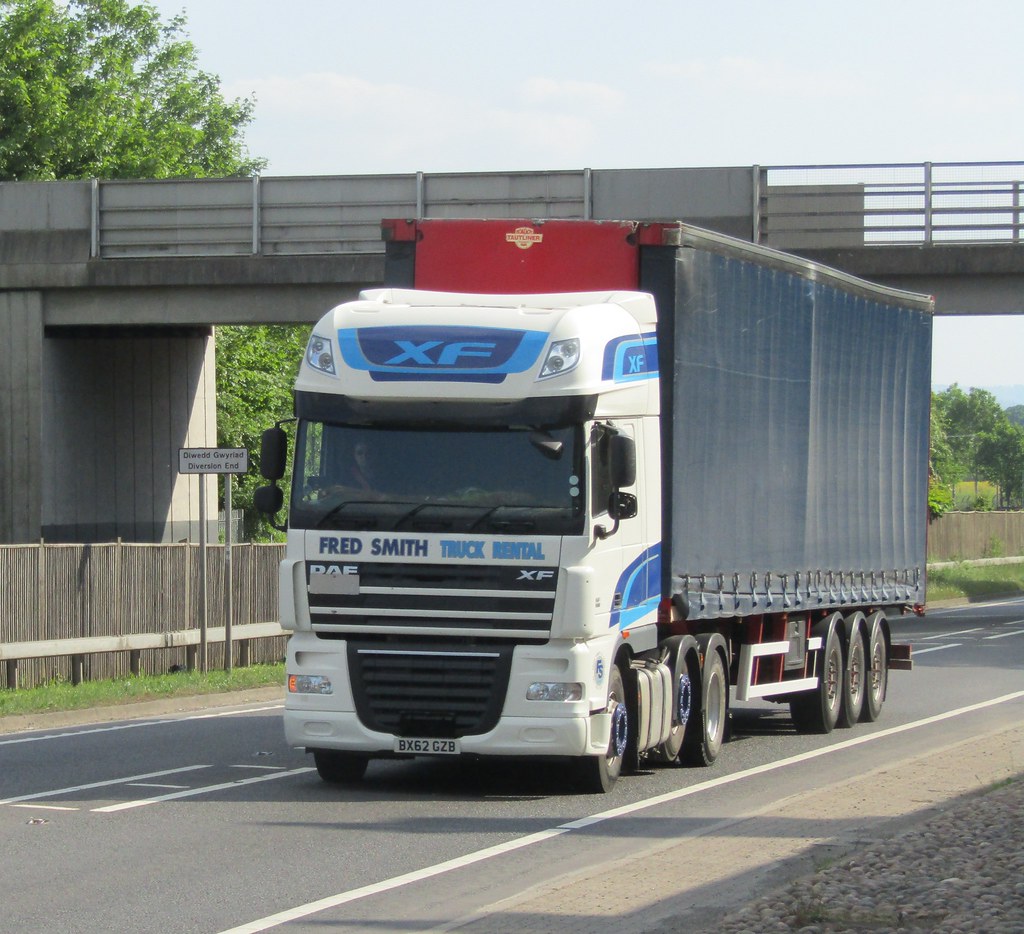 Fred Smith truck rental BX62 GZB at Welshpool Joshhowells27 Flickr