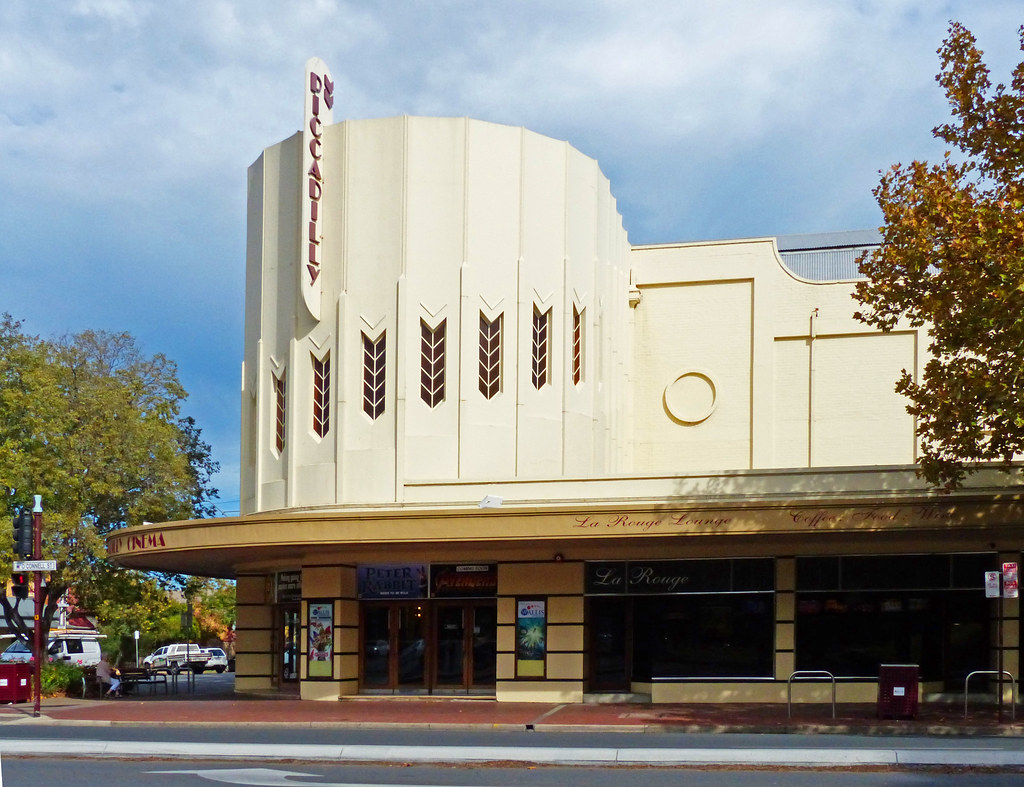 Art Deco Australia Adelaide Picadilly Theatre 181 O'… Flickr
