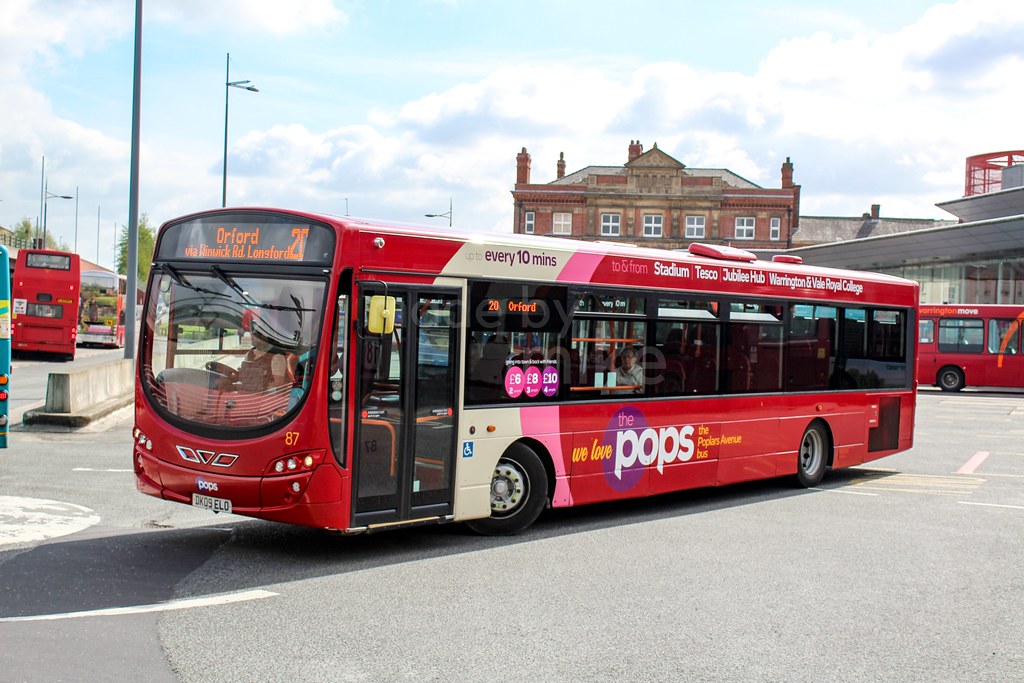 Warrington's Own Buses DK09ELO Seen in Warrington Intercha… Flickr