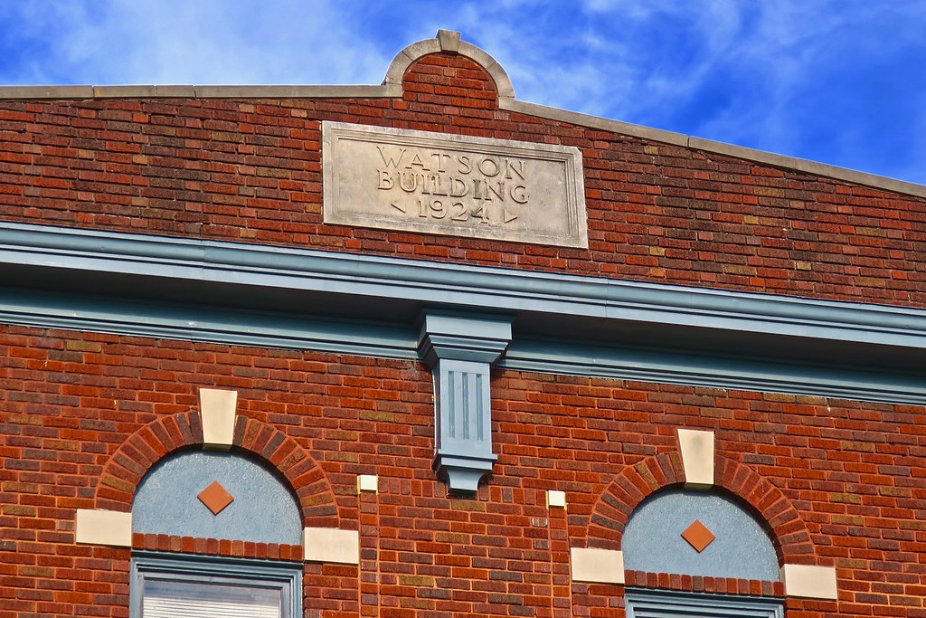 Watson Building, Rockingham, NC Top of the Watson Building… Flickr