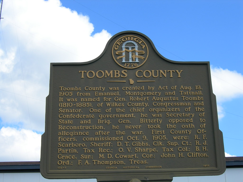 Toombs County Historic Marker Lyons, Jimmy Emerson, DVM