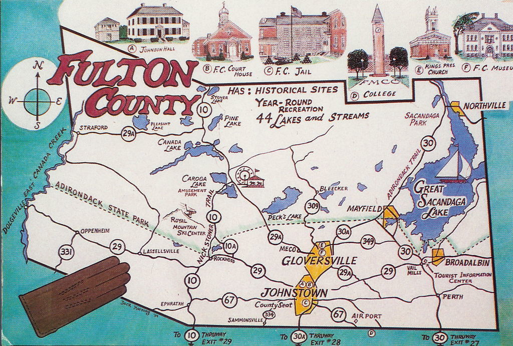 Upstate NY Postcards Fulton County, NY. bettlebrox Flickr