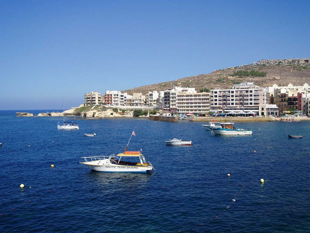 Marsalforn, former fishing village and Gozo's main holiday… Flickr